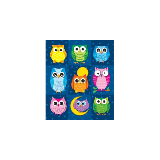 Colorful Owls (stickers)