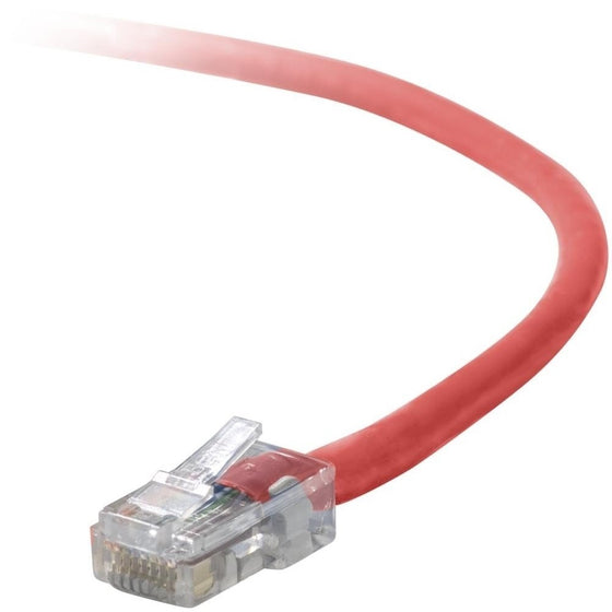 Belkin A3L791-03-RED-S 3-Feet Cat 5E Network Cable