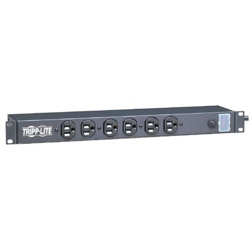 Tripp Lite 14 Outlet Network-Grade Rackmount PDU, 15A Surge Protected Power Strip, 15ft Cord with 5-15P (DRS-1215)