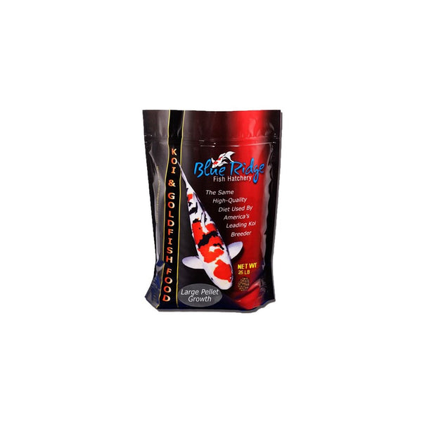 Blue Ridge Large Growth Pellet Koi Fish Food 25 lb