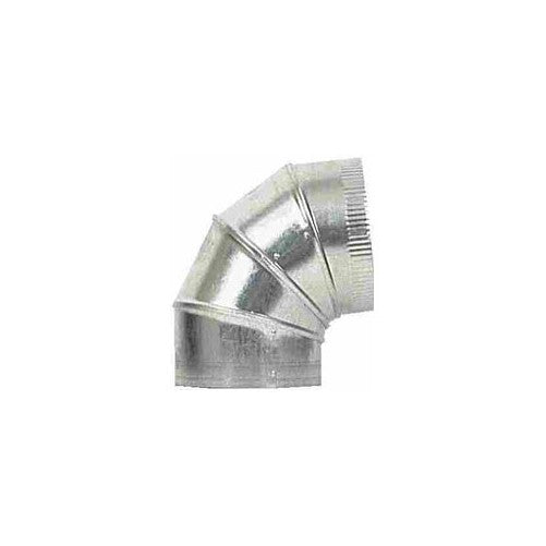 Imperial Manufacturing Adjustable Elbow 3 " Dia. Galvanized 0-90 Deg. 28 Ga