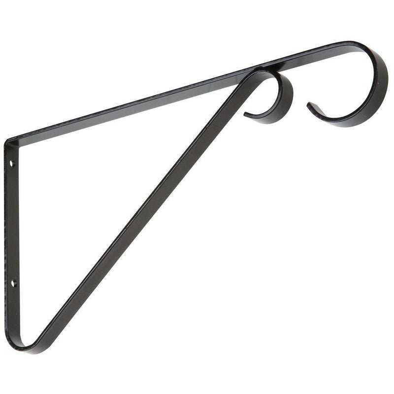 National Hardware N274-563 V2653 Plant Bracket in Black