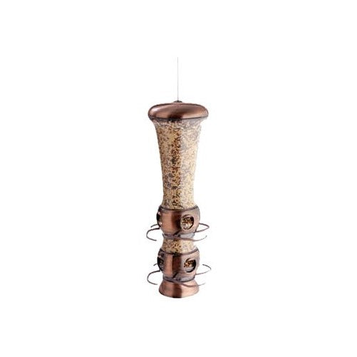 Perky-Pet 112-4 Select-A-Bird Tube Feeder with Metal Finish