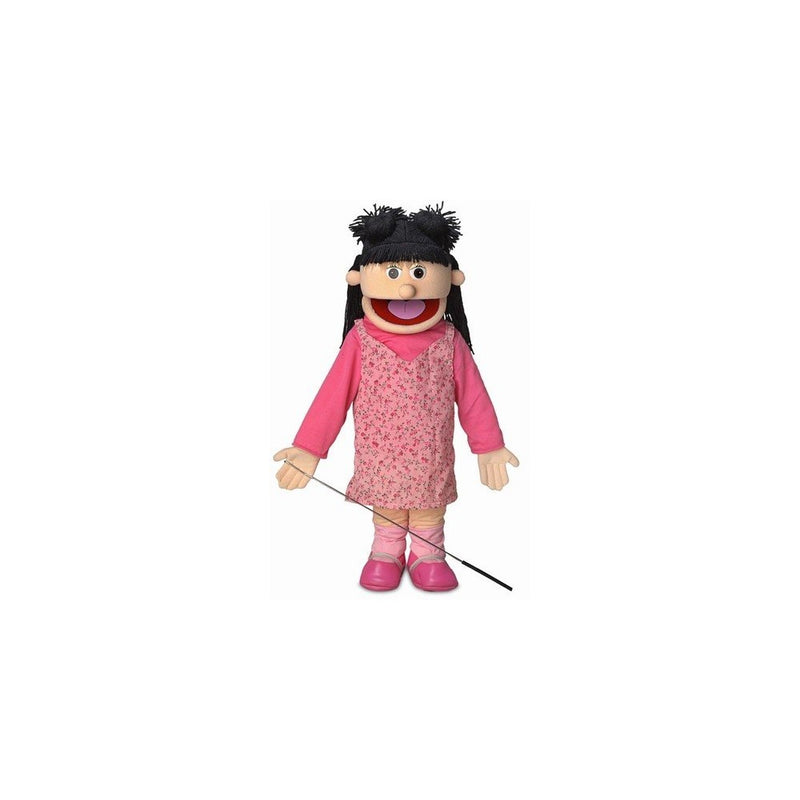 25" Susie, Peach Girl, Full Body, Ventriloquist Style Puppet