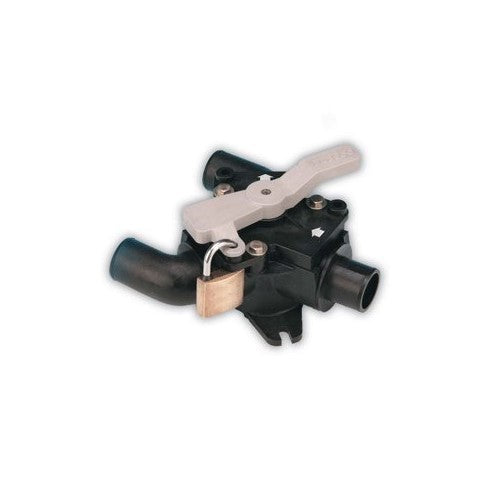 Jabsco 45490-1000 Marine Waste Tank Y-Valve,Black