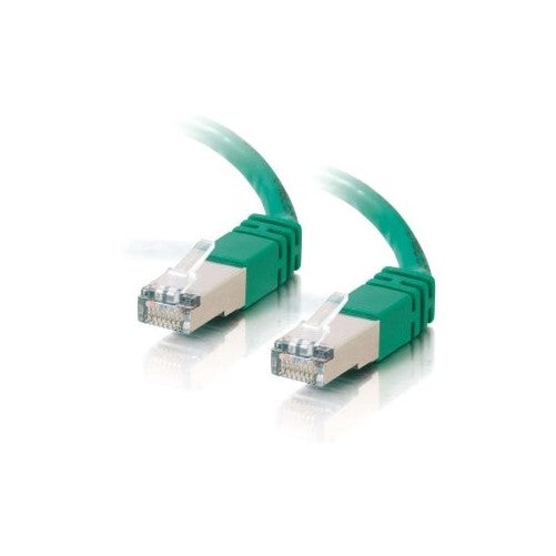 C2G/Cables to Go 31225 Cat6 Molded Shielded Patch Cable,Green (14 Feet/4.26 Meters)