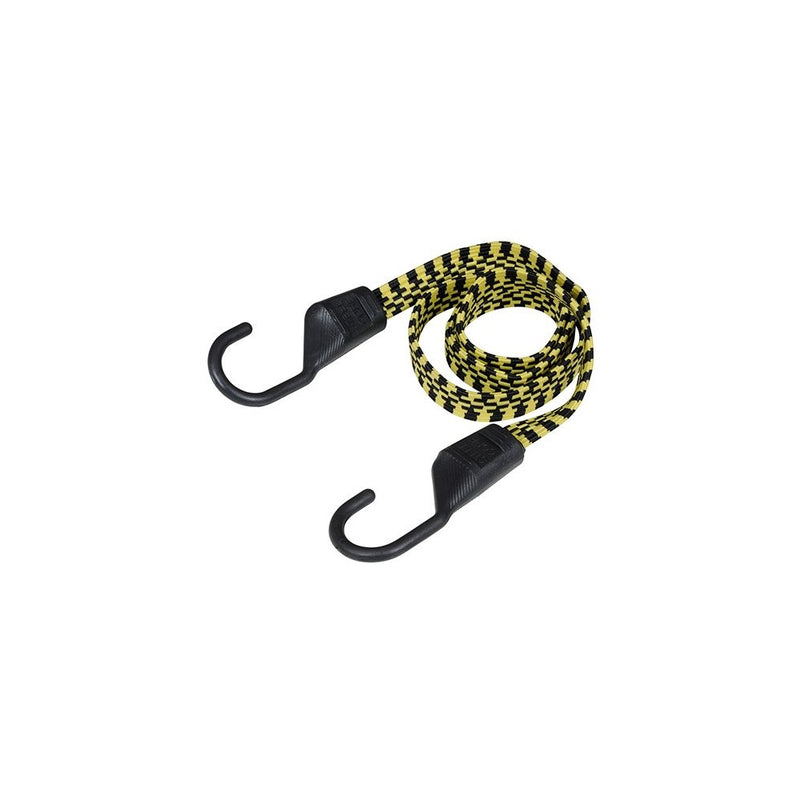 Keeper 06118 Ultra 48" Black/Yellow Flat Bungee Cord