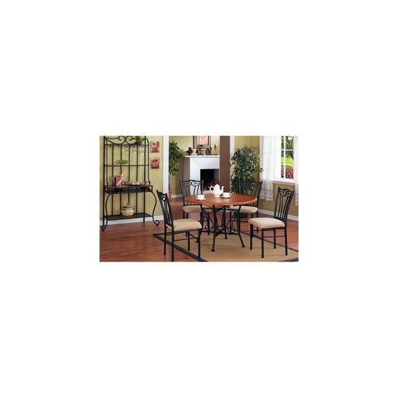 5pc Round Dining Table Set