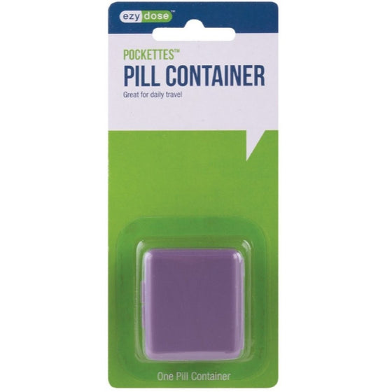 Ezy Dose Portable Pill Box (Assorted Colors)