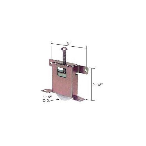 CRL 1-1/2" Nylon B.B. Mirror Wardrobe Door Roller