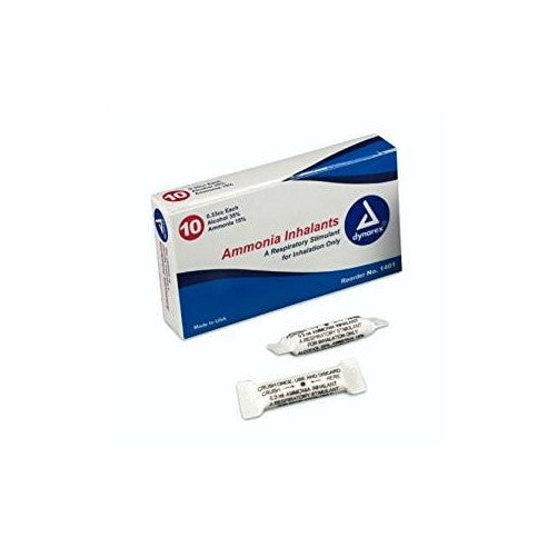 Ammonia Inhalants Ampule (33 cc) - One Box of 10