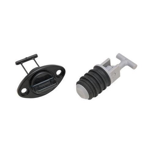 Atlantis Floating Drain Plug - Black A2385 (1)