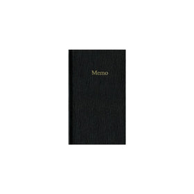 Blueline Memo Pad, Black, 6.75 x 4 Inches, 100 Pages (A385)