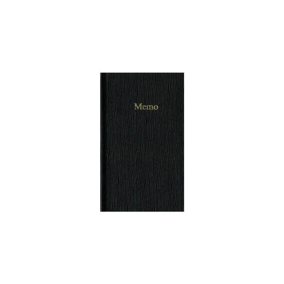 Blueline Memo Pad, Black, 6.75 x 4 Inches, 100 Pages (A385)