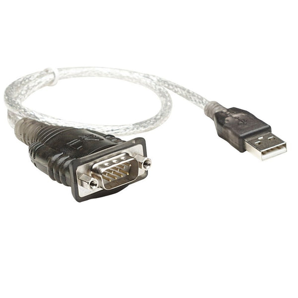 Manhattan USB 1.1 or 2.0 port, Windows 2000/XP/Vista/7 compatible USB to Serial Converter (205153)