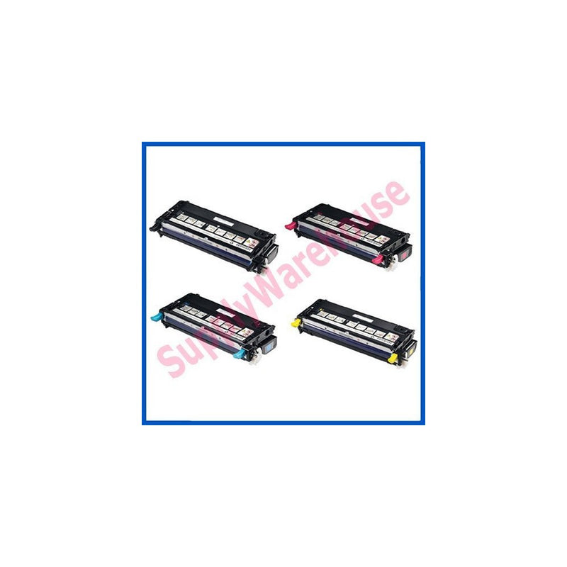 High Yield Dell Color Laser 3110cn 3110 Toner Cartridge Set, Dell 310-8092 3110K 310-8095 3110C 310-8098 3110Y 310-8096 3110M Toner Cartridges Remanufactured