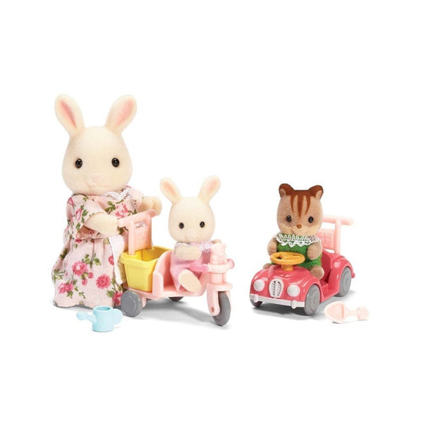 Calico Critters Apple & Jake's Ride n Play