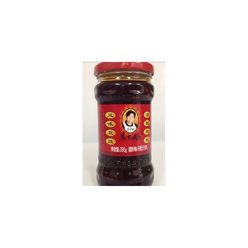 Lao Gan Ma Black Bean Chili Sauce, 9.88 oz [Pack of 2]
