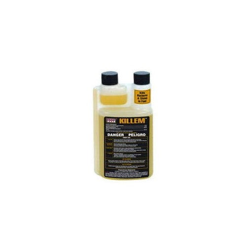 FPPF 00119 KILLEM BIOCIDE 16 OZ. BOTTLE, TREATS 1920 GALLONS OF DIESEL FUEL PER BOTTLE