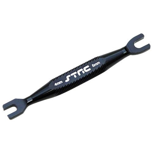 ST Racing Concepts ST5475BK Aluminum 4mm/5mm Precision Universal Turnbuckle Wrench (Black)