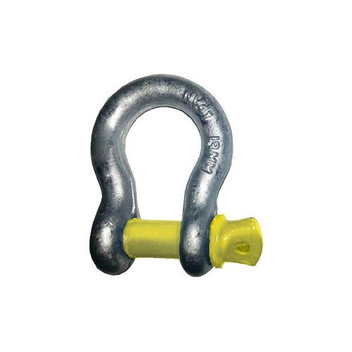 Titan Bow Type Anchor Shackle 7/16-Inch Hot Dip Galvanized with Screw Pin, 37257 Ton WLL