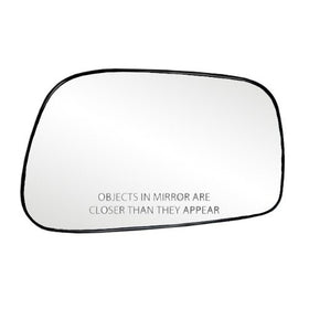 Fit System 80186 Toyota Corolla/Matrix Right Side Power Replacement Mirror Glass with Backing Plate
