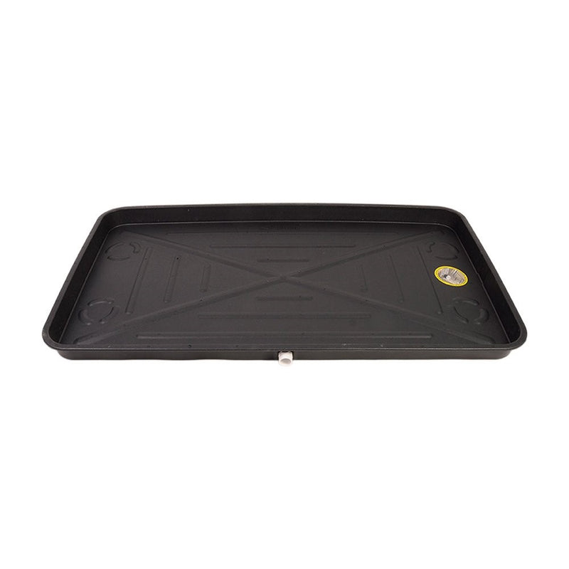 DiversiTech 6-2748L A/C Secondary Condensate Drain Pan, Outlet Long Side, Bottom 27" x 48", Overall Dimension 29" x 50", Depth 2"
