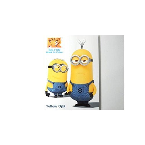 Despicable Me2 Yellow Ops Coloring Book (1 out of 2 Assorted)