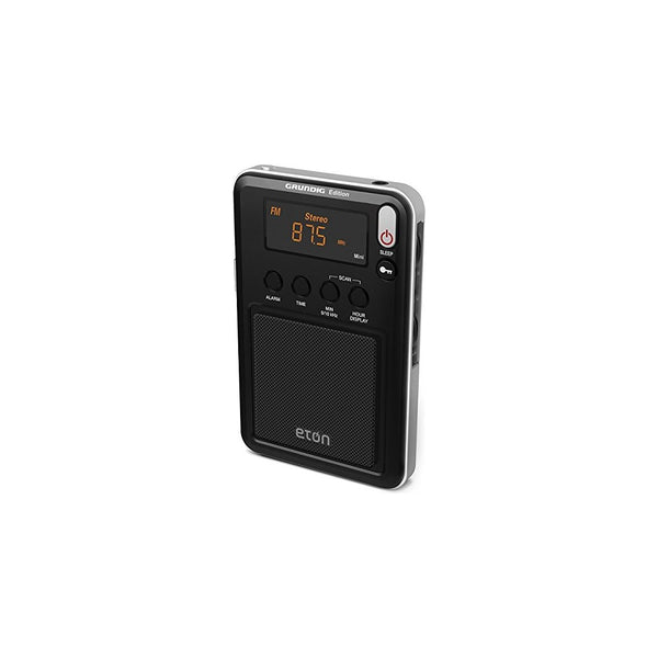 Eton Mini Compact AM/FM/Shortwave Radio, Black, NGWMINIB