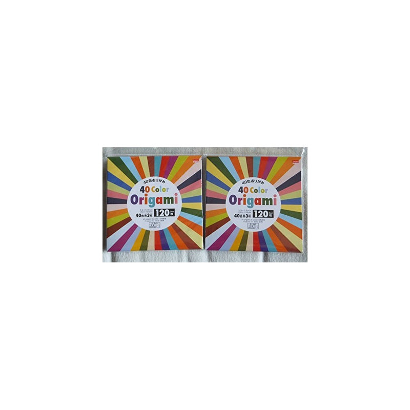 2x40 Color Origami - 120 Sheets