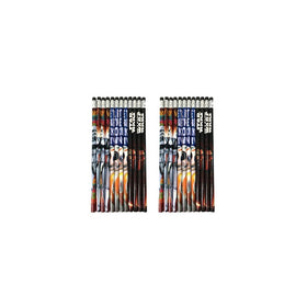 Disney Star Wars "The Force Awaken" No. 2 Lead Wood Pencils (24 Pieces)