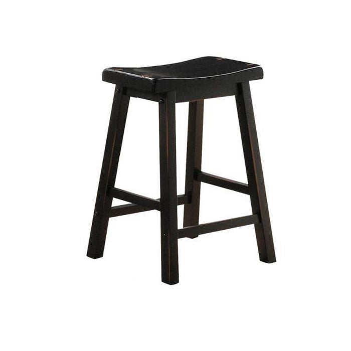 Gaucho 5 Piece Pack Counter Height Set, Black