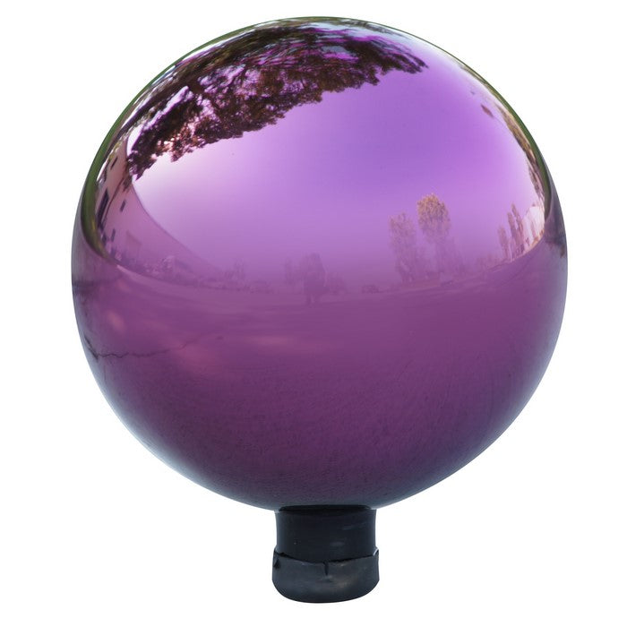 Electric Purple Glass Gazing Globe