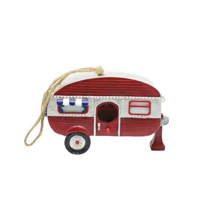 Hanging Multicolor Camper Birdhouse
