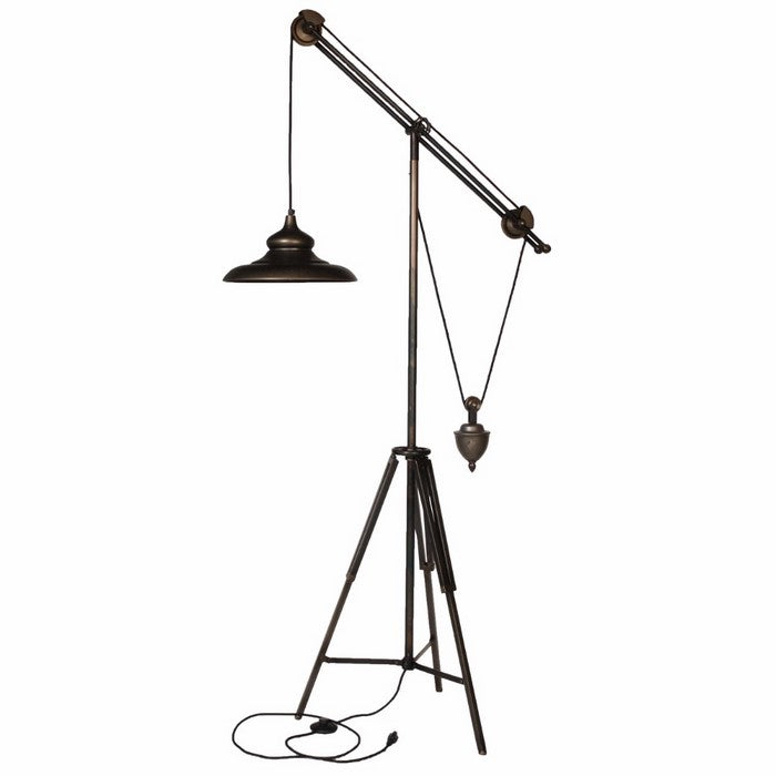 Unique Arris Balanced-Arm Tripod Floor Lamp