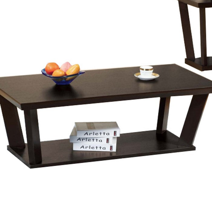 Contemporary Style Coffee & End Table, Set of 3