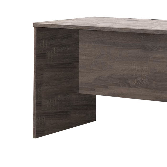 Smooth Surface and Stylish Desk, Brown