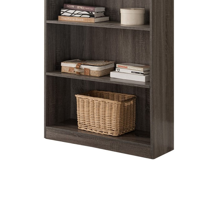 Splendid Space Efficient Bookcase, Gray