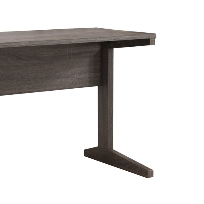 Minimalistic Classy Desk In Contemporary Style, Gray