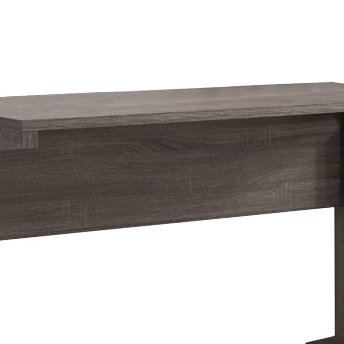 Minimalistic Classy Desk In Contemporary Style, Gray