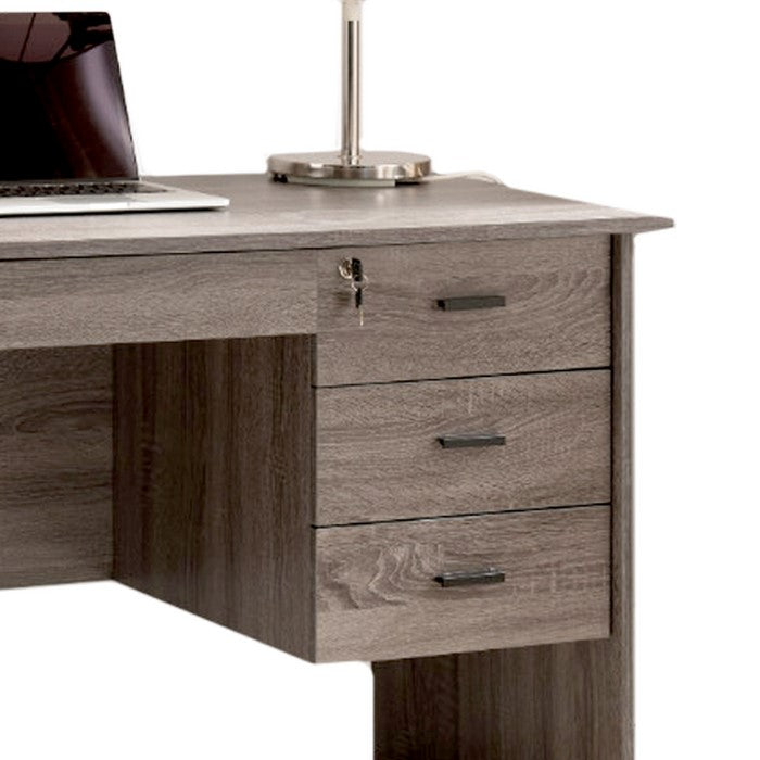 Adorning Contemporary Style Office Desk , Gray