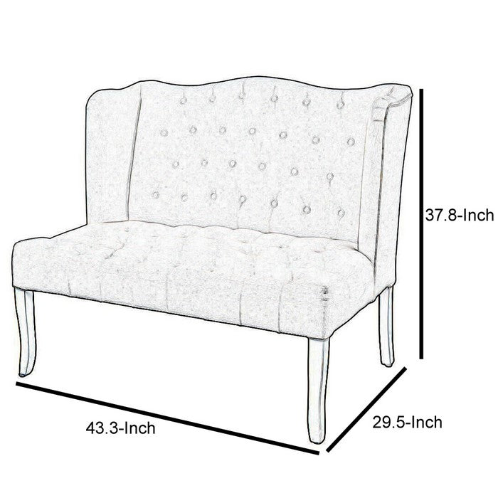 Adroitly Elevated Emery Settee