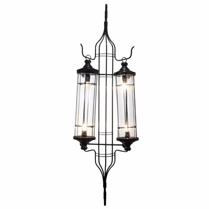 EminentlyDecorous Carriage Lantern Wall Sconce