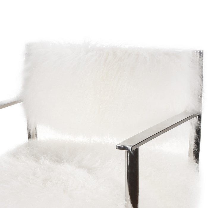 Glamorously Furred Director's Chair