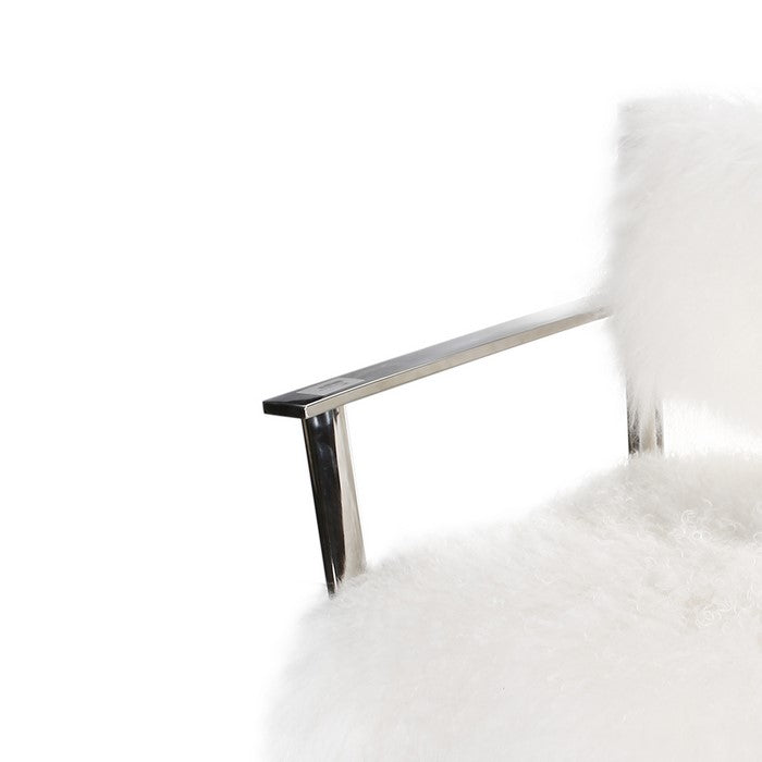 Glamorously Furred Director's Chair