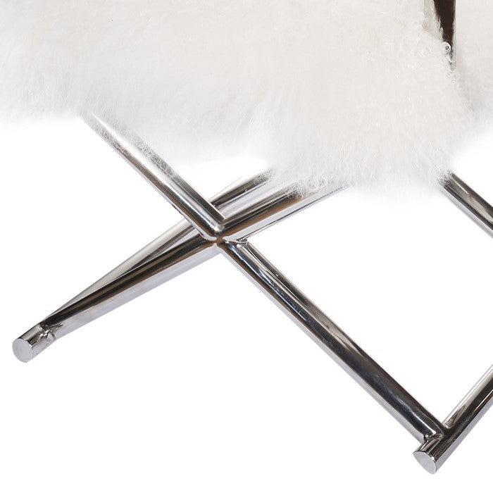 Glamorously Furred Director's Chair