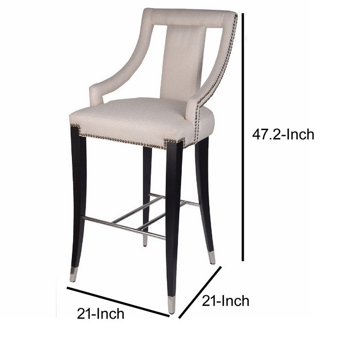 Snazzy Contemporary Style Rocco High-top Chair