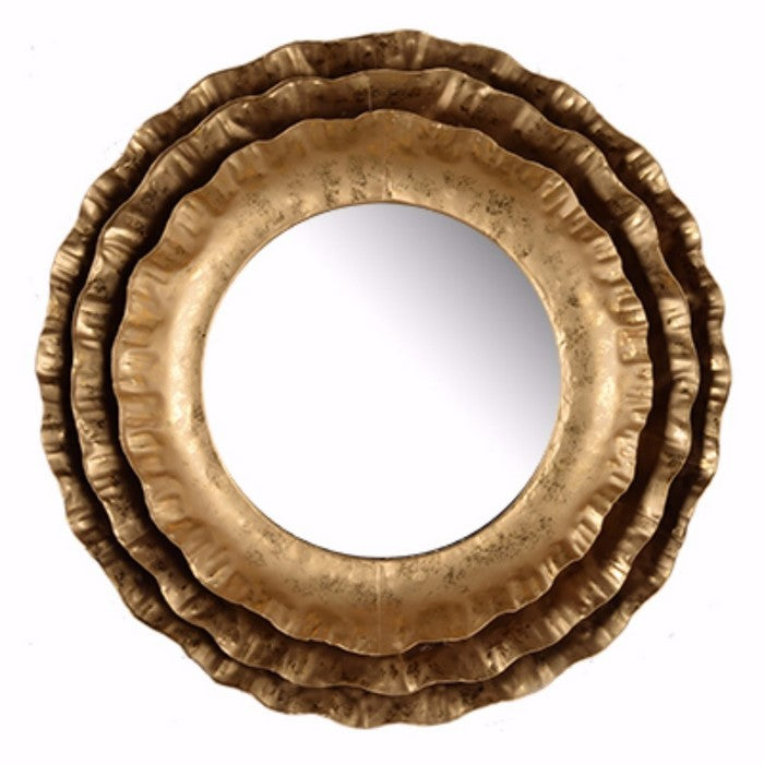Unique Style Traditional Ashlyn Round Mirror