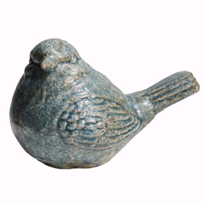 Ceramic Sitting Bird