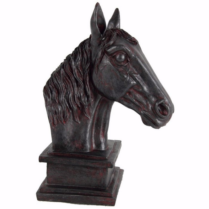 Polyresin Horse Head homeDecor accent, Brown